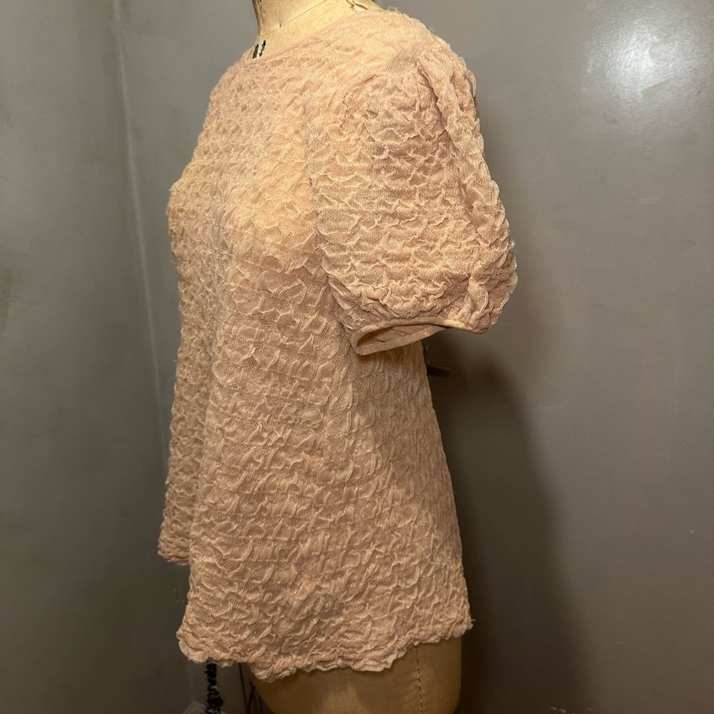 Zara Ruffled Puff Sleeve Blouse - Picture 5 of 6